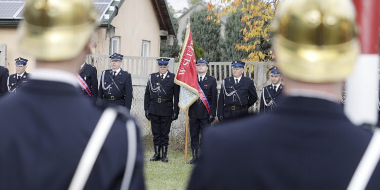 23.10.2022 Niestachów. Uroczystości w 80 - lecie OSP/ Fot. Jarosław Kubalski - Radio Kielce
