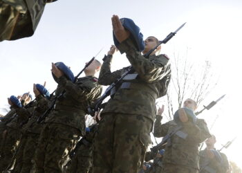 29.10.2022 Kielce. Centrum Przygotowań do Misji Zagranicznych. Przysięga elewów / Fot. Jarosław Kubalski - Radio Kielce