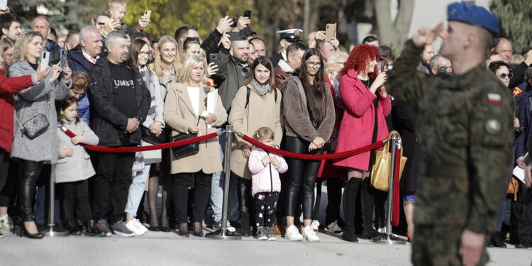 29.10.2022 Kielce. Centrum Przygotowań do Misji Zagranicznych. Przysięga elewów / Fot. Jarosław Kubalski - Radio Kielce