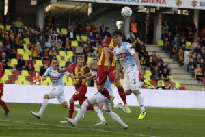 29.10.2022. Kielce. Mecz PKO Ekstraklasa: Korona Kielce - Piast Gliwice. / Fot. Jarosław Kubalski - Radio Kielce