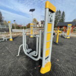 29.10.2022. Kunów. Strefa rekreacji przy ul. Laski. / Fot. Emilia Sitarska - Radio Kielce