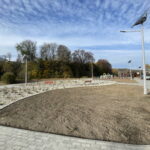 29.10.2022. Kunów. Strefa rekreacji przy ul. Laski. / Fot. Emilia Sitarska - Radio Kielce