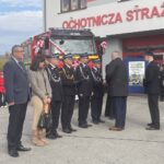 15.10.2022. Kunów. Wprowadzenie nowego średniego pojazdu ratowniczo-gaśniczego do OSP Kunów / Fot. Emilia Sitarska - Radio Kielce