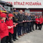 15.10.2022. Kunów. Wprowadzenie nowego średniego pojazdu ratowniczo-gaśniczego do OSP Kunów / Fot. Emilia Sitarska - Radio Kielce