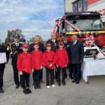 15.10.2022. Kunów. Wprowadzenie nowego średniego pojazdu ratowniczo-gaśniczego do OSP Kunów / Fot. Emilia Sitarska - Radio Kielce