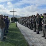 23.10.2022. Nagorzyce. Marsz kwartalny 103. batalionu WOT. / Fot. Emilia Sitarska - Radio Kielce