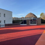 29.10.2022. Opatów. Kompleks sportowy przy Szkole Podstawowej nr 1 im. gen. bryg. Stanisława Gano. / Fot. Emilia Sitarska - Radio Kielce