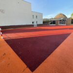 29.10.2022. Opatów. Kompleks sportowy przy Szkole Podstawowej nr 1 im. gen. bryg. Stanisława Gano. / Fot. Emilia Sitarska - Radio Kielce