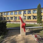 07.10.2022. Opatów. Nadanie imienia płk. Jana Piwnika Ponurego szkołom Zespołu Szkół nr 1 / Fot. Emilia SItarska - Radio Kielce