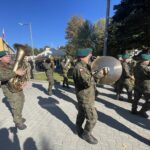 07.10.2022. Opatów. Nadanie imienia płk. Jana Piwnika Ponurego szkołom Zespołu Szkół nr 1 / Fot. Emilia SItarska - Radio Kielce