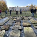 23.10.2022. Opatów. Uroczystości związane z 80. rocznicą wywiezienia opatowskich Żydów do Treblinki. / Fot. Emilia Sitarska - Radio Kielce