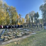 23.10.2022. Opatów. Uroczystości związane z 80. rocznicą wywiezienia opatowskich Żydów do Treblinki. / Fot. Emilia Sitarska - Radio Kielce
