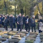 23.10.2022. Opatów. Uroczystości związane z 80. rocznicą wywiezienia opatowskich Żydów do Treblinki. / Fot. Emilia Sitarska - Radio Kielce