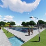 Wiemy, jak będzie wyglądał basen na Kani w Opatowie - Radio Kielce Opatów. Wizualizacje basenu na Kani / źródło: Grzegorz Gajewski - Facebook