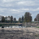 Ćmielów. Ruiny zamku Szydłowieckich na wyspie / Fot. Emilia Sitarska – Radio Kielce