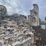 Ćmielów. Ruiny zamku Szydłowieckich na wyspie / Fot. Emilia Sitarska – Radio Kielce