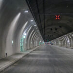 Trasa S7. Odcinek Naprawa – Skomielna-Biała. Tunel pod Luboniem Małym / źródło: GDDKiA