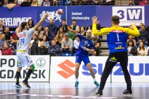 08.10.2022. Gdańsk. Mecz Łomża Industria Kielce - TORUS Wybrzeże Gdańsk / źródło: PGNIG Superliga