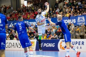 08.10.2022. Gdańsk. Mecz Łomża Industria Kielce - TORUS Wybrzeże Gdańsk / źródło: PGNIG Superliga