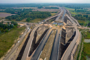 Trasa S7. Budowa odcinka Lesznowola - Tarczyn Północ / źródło: GDDKiA