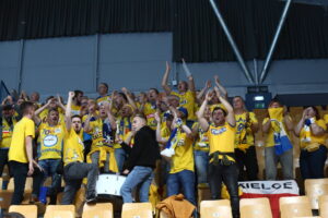 27.10.2022. Mecz Ligi Mistrzów piłkarzy ręcznych: Celje Pivovarna Lasko - Łomża Industria Kielce. / Fot. Witold Bakalarz - FOTO PERFECT SPORT