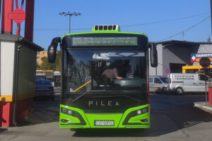 Prezentacja polskiego autobusu elektrycznego firmy PILEA / źródło: facebook.com/mpkkielce