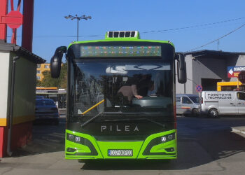 Prezentacja polskiego autobusu elektrycznego firmy PILEA / źródło: facebook.com/mpkkielce
