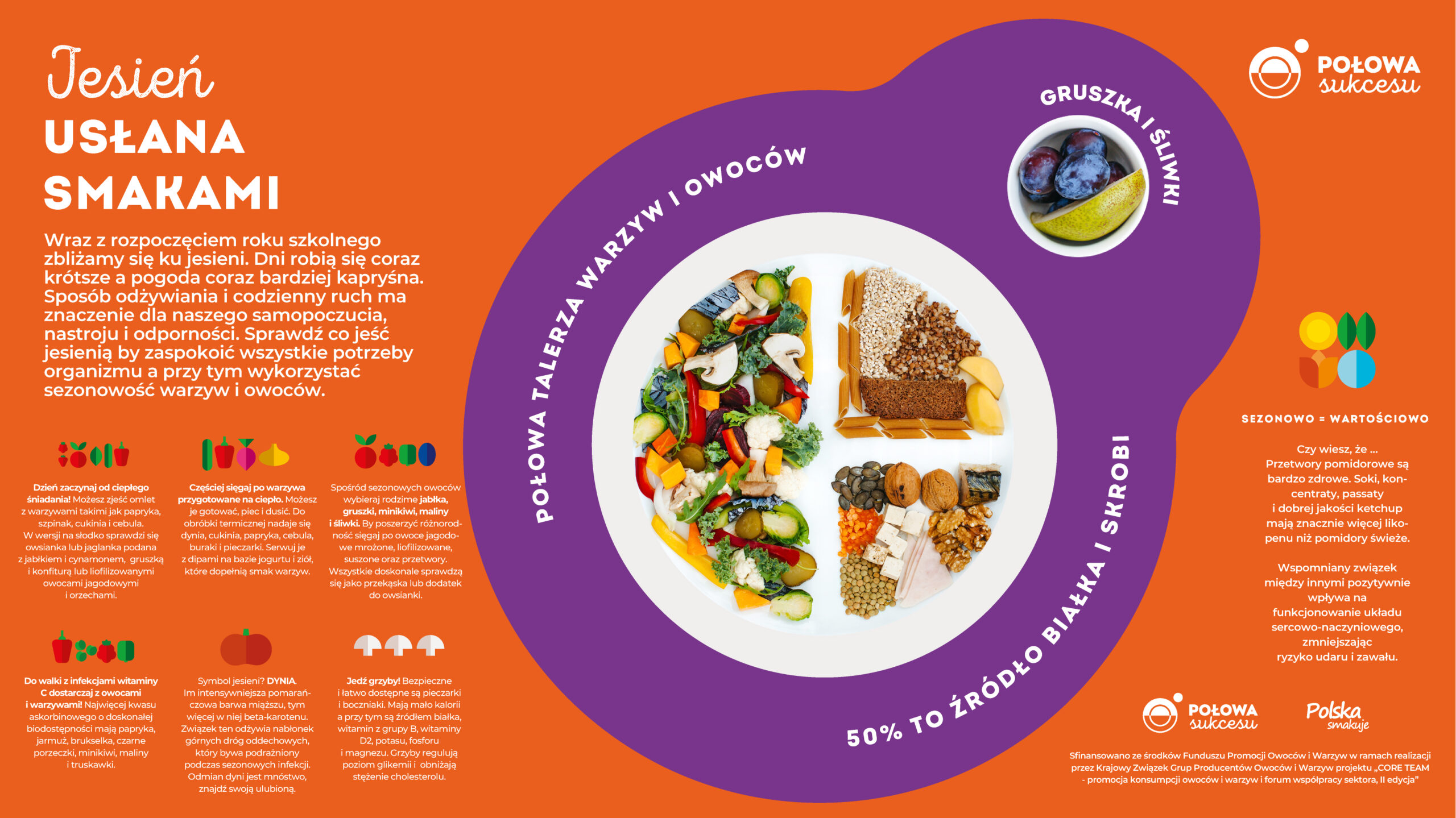 Jesień na talerzu. Jak jeść zdrowo i sezonowo? - Radio Kielce Jesień na talerzu / Fot. PAP (MediaRoom)