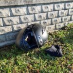 07.10.2022. Brzechów. Wypadek motocyklisty / Fot. KMP Kielce