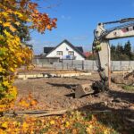 07.10.2022. Mniów. Prace rewitalizacyjne / Fot. Wiktor Taszłow - Radio Kielce