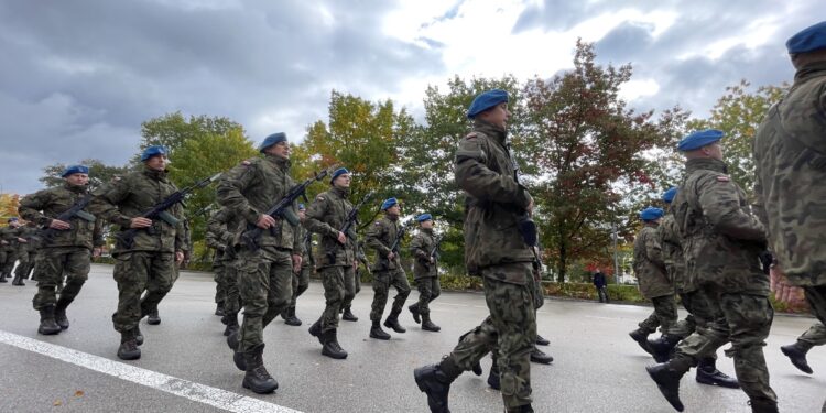 02.10.2022. Kielce. Bukówka. CPdMZ. Przysięga elewów / Fot. Michał Kita - Radio Kielce