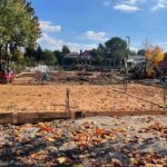 07.10.2022. Mniów. Prace rewitalizacyjne / Fot. Wiktor Taszłow - Radio Kielce