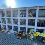 27.10.2022. Cedzyna. Cmentarz Komunalny. Kolumbarium / Fot. Wiktor Taszłow - Radio Kielce