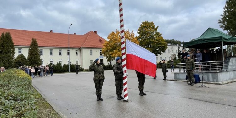 02.10.2022. Kielce. Bukówka. CPdMZ. Przysięga elewów / Fot. Michał Kita - Radio Kielce