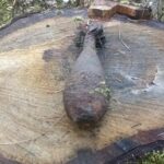 10.10.2022. Suchedniów. Niewybuch / Fot. Piotr Fitas