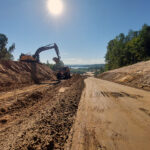 Budowa obwodnicy Wąchocka / źródło: GDDKiA