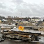 18.11.2022. Sandomierz. Remont giełdy rolnej / Fot. Grażyna Szlęzak - Radio Kielce