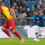 06.11.2022. Poznań. 16. kolejka PKO BP Ekstraklasy: Lech Poznań - Korona Kielce / Fot. Jakub Kaczmarczyk - PAP