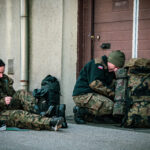 19.11.2022. Kielce. Ochotnicy wstępujący w szeregi WOT. / Fot. ppor. Daniel Woś - ŚBOT