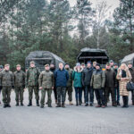 22.11.2022. Nowa Dęba. Wizyta pracodawców na poligonie. / Fot. ŚBOT