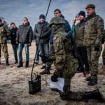 22.11.2022. Nowa Dęba. Wizyta pracodawców na poligonie. / Fot. ŚBOT