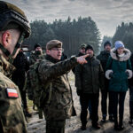 22.11.2022. Nowa Dęba. Wizyta pracodawców na poligonie. / Fot. ŚBOT