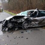 10.11.2022. Zrębin. Śmiertelny wypadek / Fot. KPP Stasżów