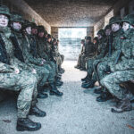 24.11.2022. Świętokrzyscy terytorialsi podczas ćwiczeń. / Fot. ŚBOT