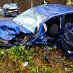 10.11.2022. Zrębin. Śmiertelny wypadek / Fot. KPP Stasżów