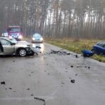 10.11.2022. Zrębin. Śmiertelny wypadek / Fot. KPP Stasżów