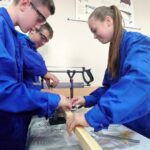 07.11.2022. Chmielnik. Otwarcie pracowni kulinarnej i technicznej w Szkole Podstawowej im. Stefana Żeromskiego / Fot. Bartosz Bogucki - Radio Kielce