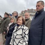 10.11.2022. Końskie. Odsłonięcie wystawy upamiętniającej opanowanie więzienia, które miało miejsce w nocy z 2 na 3 listopada 1942 roku. / Fot. Magdalena Galas-Klusek -Radio Kielce