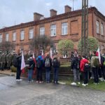 10.11.2022. Końskie. Odsłonięcie wystawy upamiętniającej opanowanie więzienia, które miało miejsce w nocy z 2 na 3 listopada 1942 roku. / Fot. Magdalena Galas-Klusek -Radio Kielce