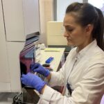 10.11.2022. Podzamcze. Publiczny Bank Komórek Macierzystych, funkcjonujący przy Regionalnym Centrum Naukowo–Technologicznym / Fot. Iwona Murawska - Radio Kielce